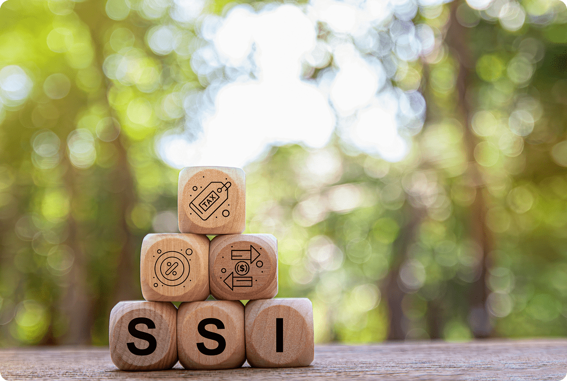 SSI blocks in natural setting